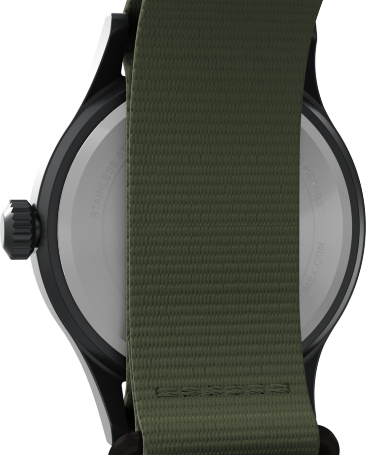 TW4B04700 Expedition Scout 40mm Fabric Strap Watch Caseback Image