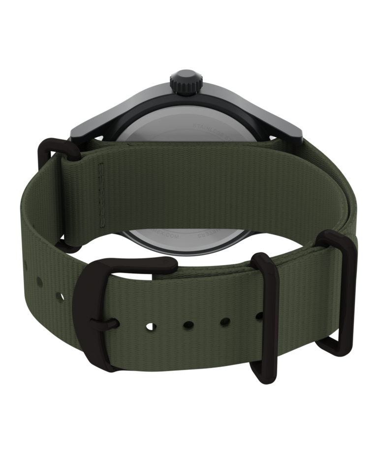 TW4B04700 Expedition Scout 40mm Fabric Strap Watch Caseback with Attachment Image