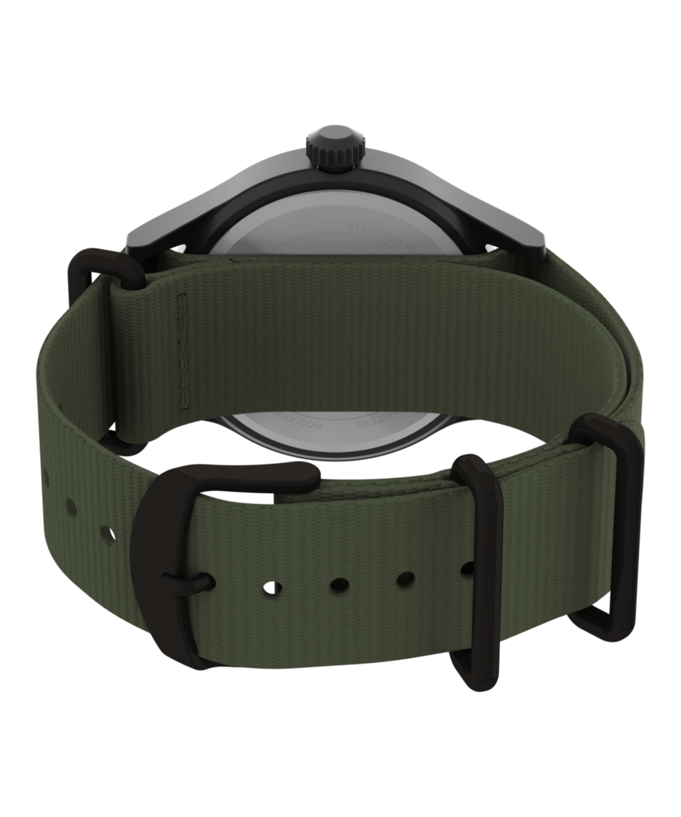 TW4B04700 Expedition Scout 40mm Fabric Strap Watch Caseback with Attachment Image
