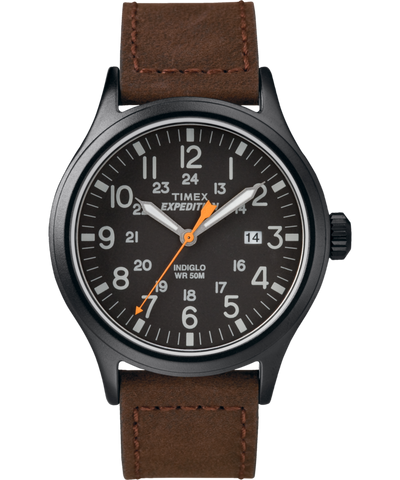 TW4B12500 Expedition Scout 40mm Leather Strap Watch Primary Image