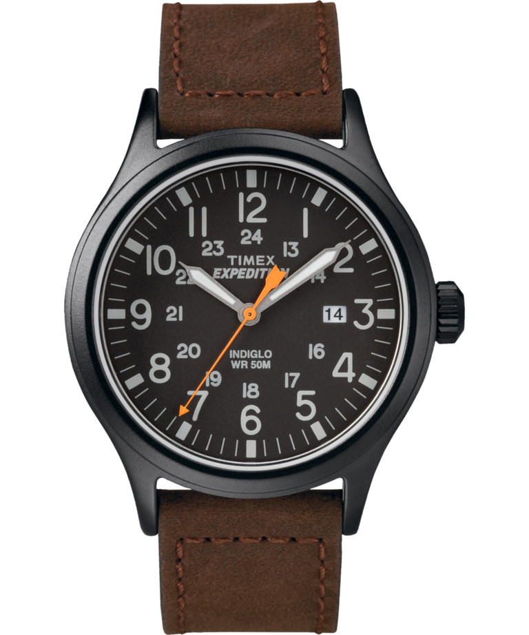 TW4B12500 Expedition Scout 40mm Leather Strap Watch Primary Image