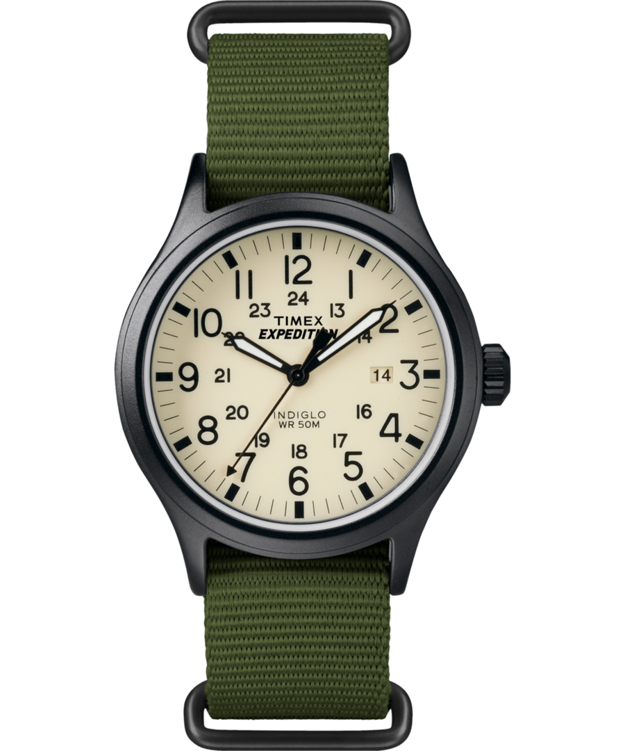 TW4B15500 Expedition Scout 40mm Fabric Slip-Thru Strap Watch Primary Image