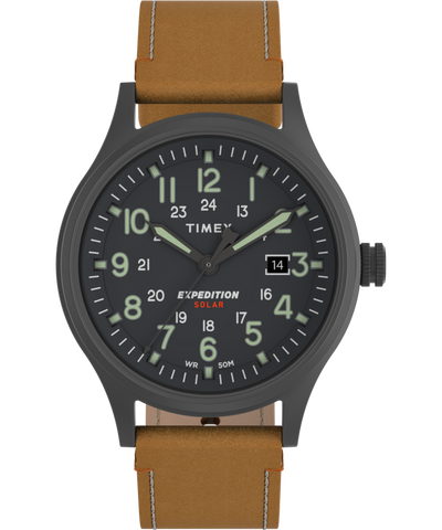 TW4B24700 Expedition® Scout 40mm Leather Strap Watch Primary Image