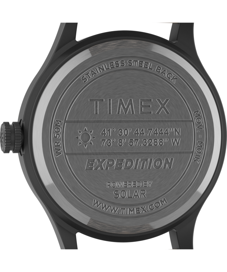 Expedition® Scout 40mm Leather Strap Watch