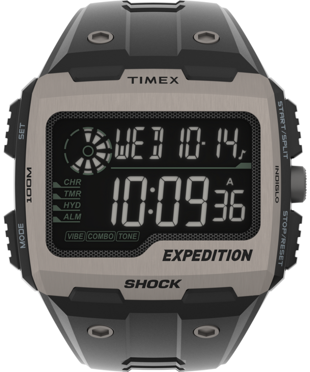 TW4B24900 Expedition® Grid Shock 50mm Resin Strap Watch Primary Image