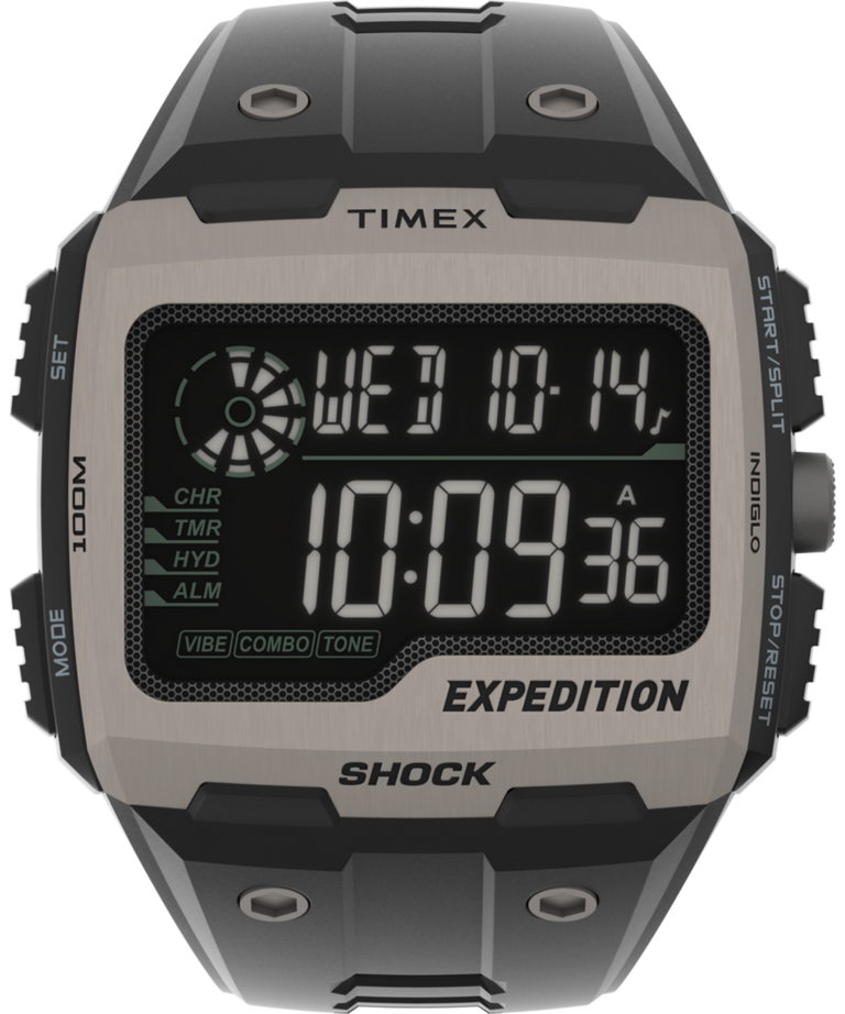 TW4B24900 Expedition® Grid Shock 50mm Resin Strap Watch Primary Image