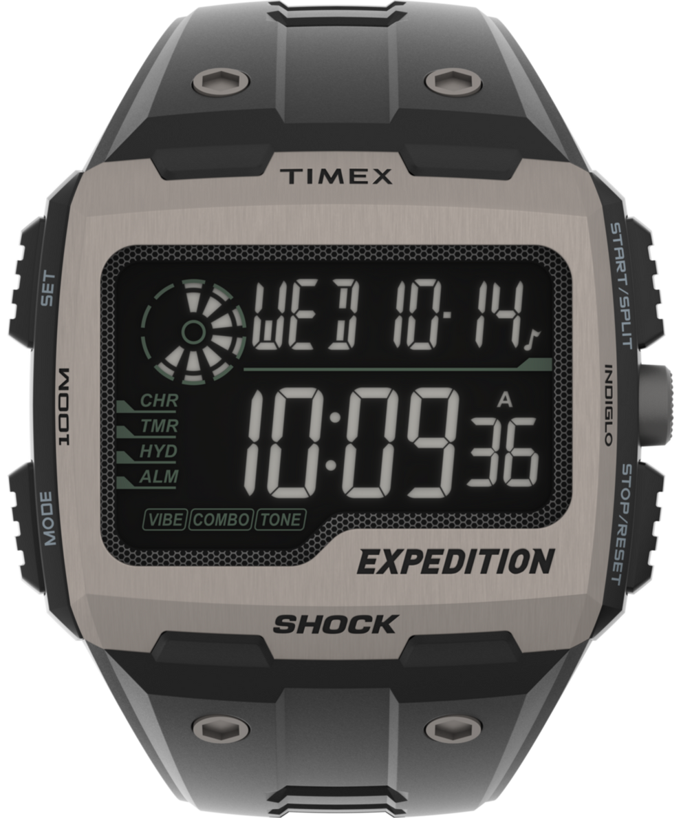 TW4B24900 Expedition® Grid Shock 50mm Resin Strap Watch Primary Image
