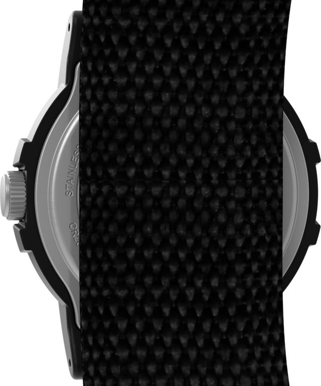 TW4B29100 Peanuts® x Timex Expedition® Beagle Scout Fast Wrap Strap: imagen del fondo de la caja del reloj