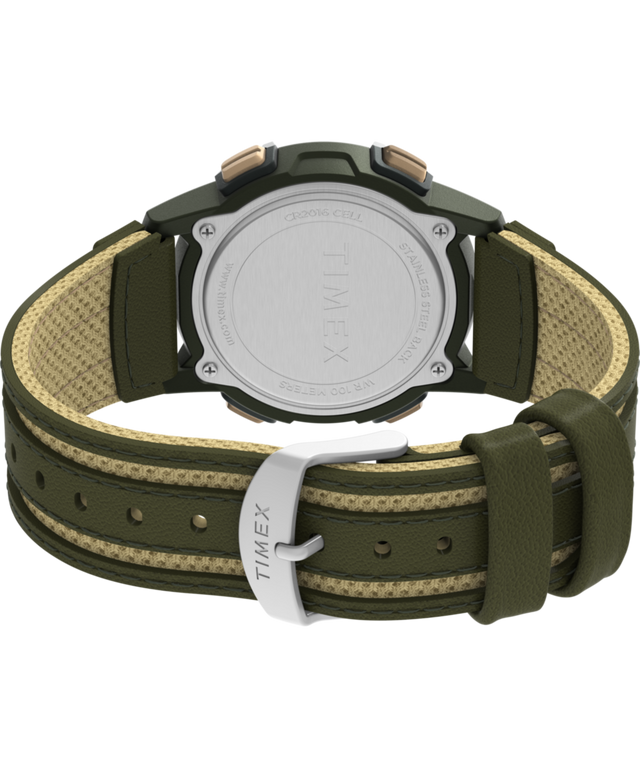 OROLOGIO CRONOGRAFO VINTAGE Timex Expedition 40mm Uomo Indiglo Digitale