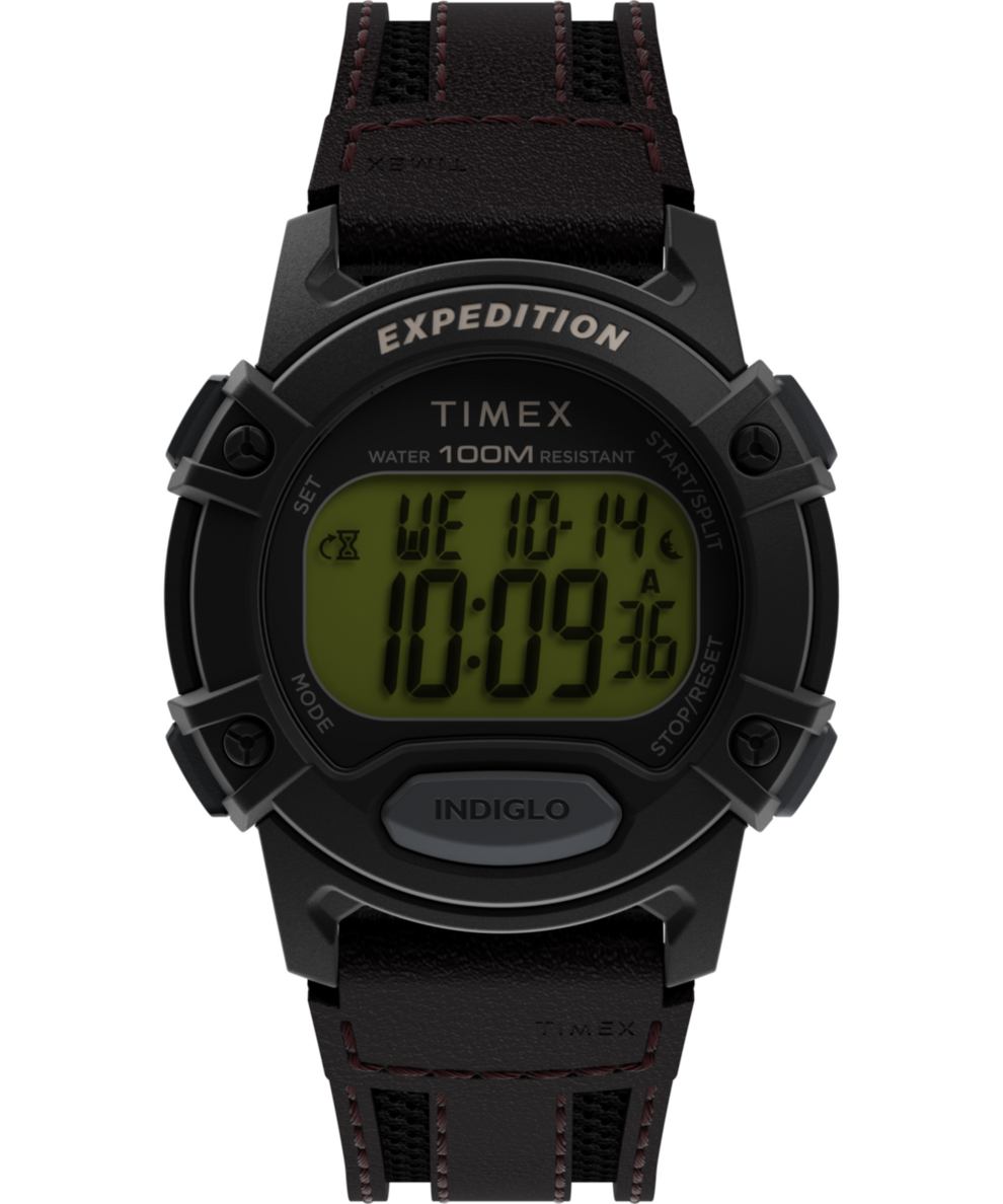 Reloj Expedition CAT5 de 41 mm con correa de piel y tela