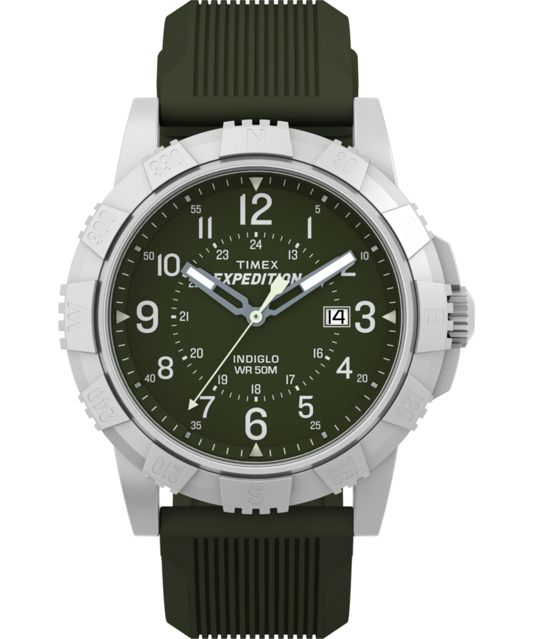 TW4B32100 Expedition Ridge 43mm Silicone Strap Watch Primary Image