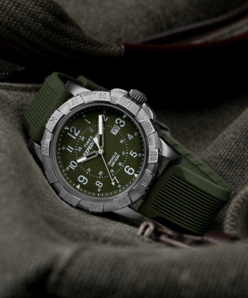 Expedition Ridge 43mm Silicone Strap Watch - TW4B32100 | Timex US