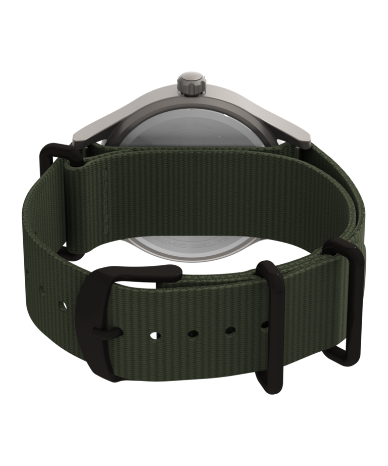 TW4B32900 Expedition Scout 40mm Fabric Strap Watch Caseback with Attachment Image