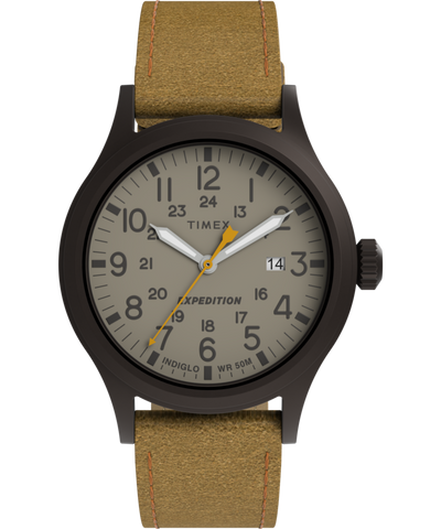 TW4B34000 Expedition Scout 40mm Leather Strap Watch Primary Image