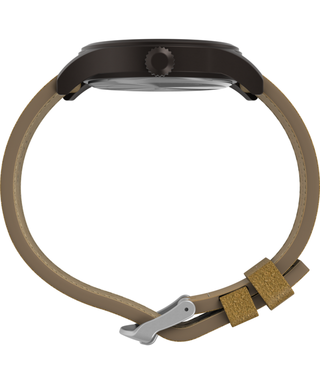 Imagen de perfil del reloj TW4B34000 Expedition Scout de 40 mm con correa de piel