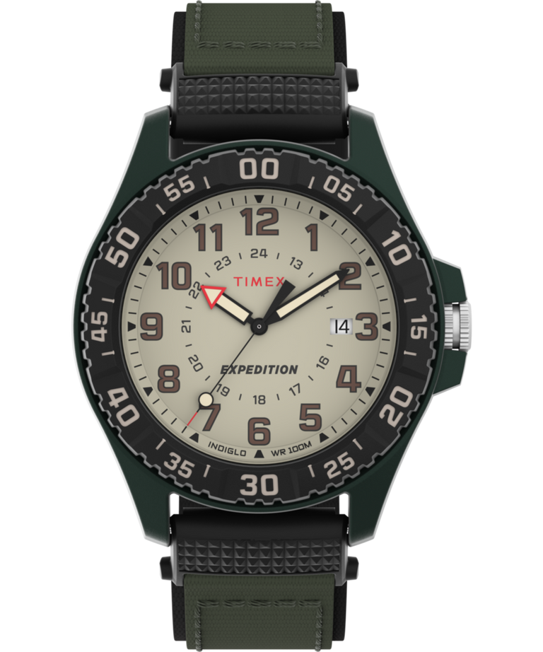 TW4B34100 Expedition Acadia 42mm Fabric Strap Watch Primary Image