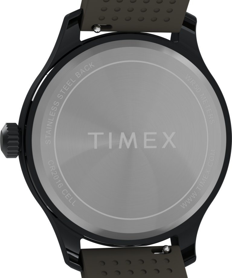 TW4B34200 Expedition Multifunction 43mm Silicone Strap Watch Caseback Image