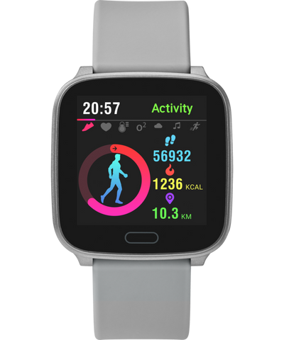 TW5M34200 iConnect® by Timex Active 37mm Resin Strap Smartwatch Primary Image