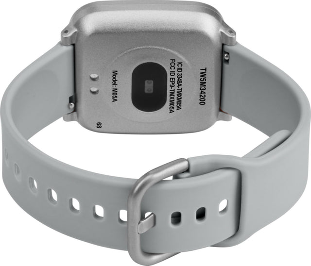 TW5M34200 iConnect® by Timex Active 37mm Resin Strap Smartwatch Caseback with Attachment Image