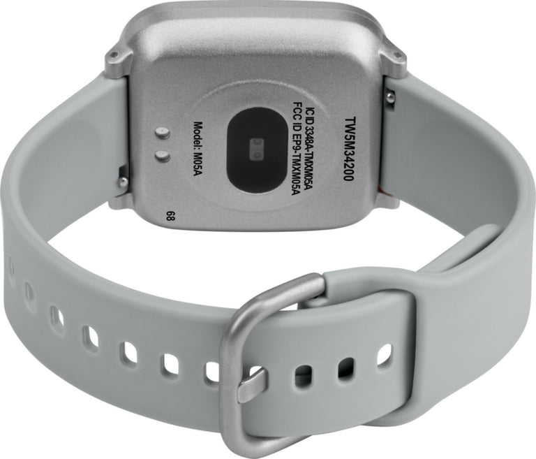 TW5M34200 iConnect® by Timex Active 37mm Resin Strap Smartwatch Caseback with Attachment Image