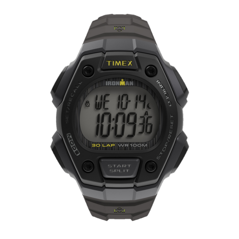 TW5M47400 Timex Ironman Classic 30 Lap 42mm Gray Strap Watch Primary Image