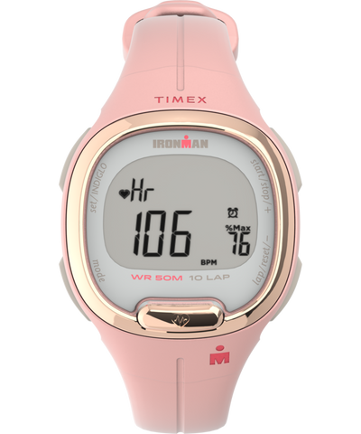 TW5M48100 Timex Ironman HeartFIT™ Transit+ 33mm Resin Strap Activity and Heart Rate Watch Primary Image