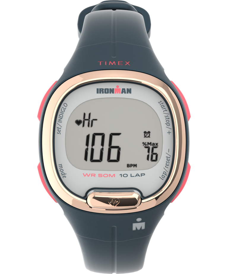 TW5M48200 Timex Ironman HeartFIT™ Transit+ de 33 mm con correa de resina: reloj de actividad y frecuencia cardíaca. Imagen principal