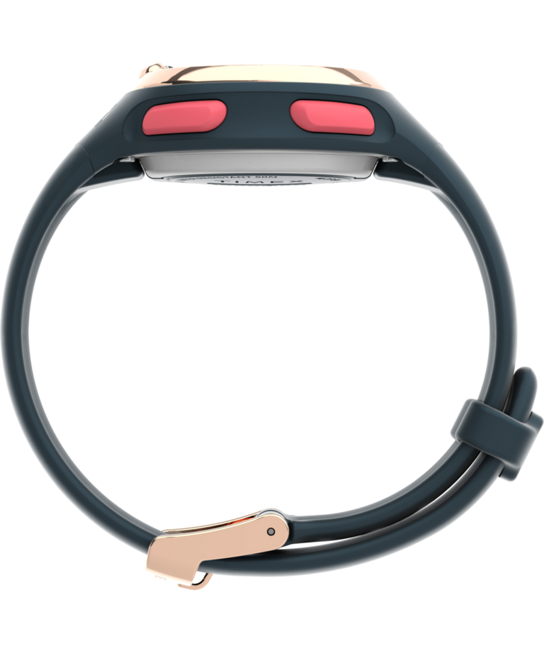 TW5M48200 Timex Ironman HeartFIT™ Transit+ de 33 mm con correa de resina: reloj de actividad y frecuencia cardíaca. Imagen de perfil