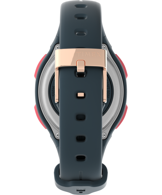 TW5M48200 Timex Ironman HeartFIT™ Transit+ de 33 mm con correa de resina: imagen de la correa del reloj de actividad y frecuencia cardíaca