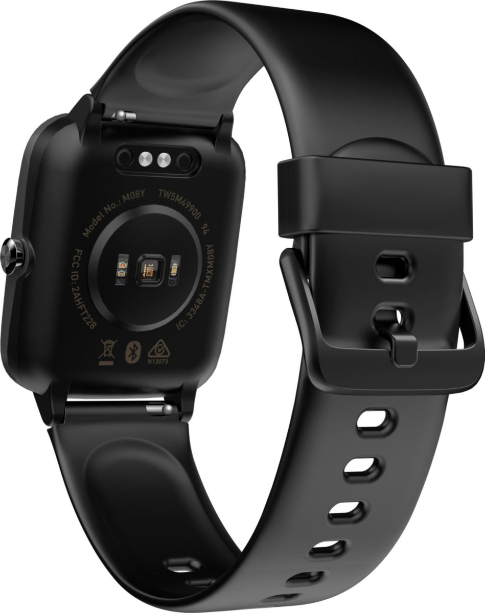 TW5M49700 iConnect Active+ 38mm PU Strap Smart Watch Caseback Image