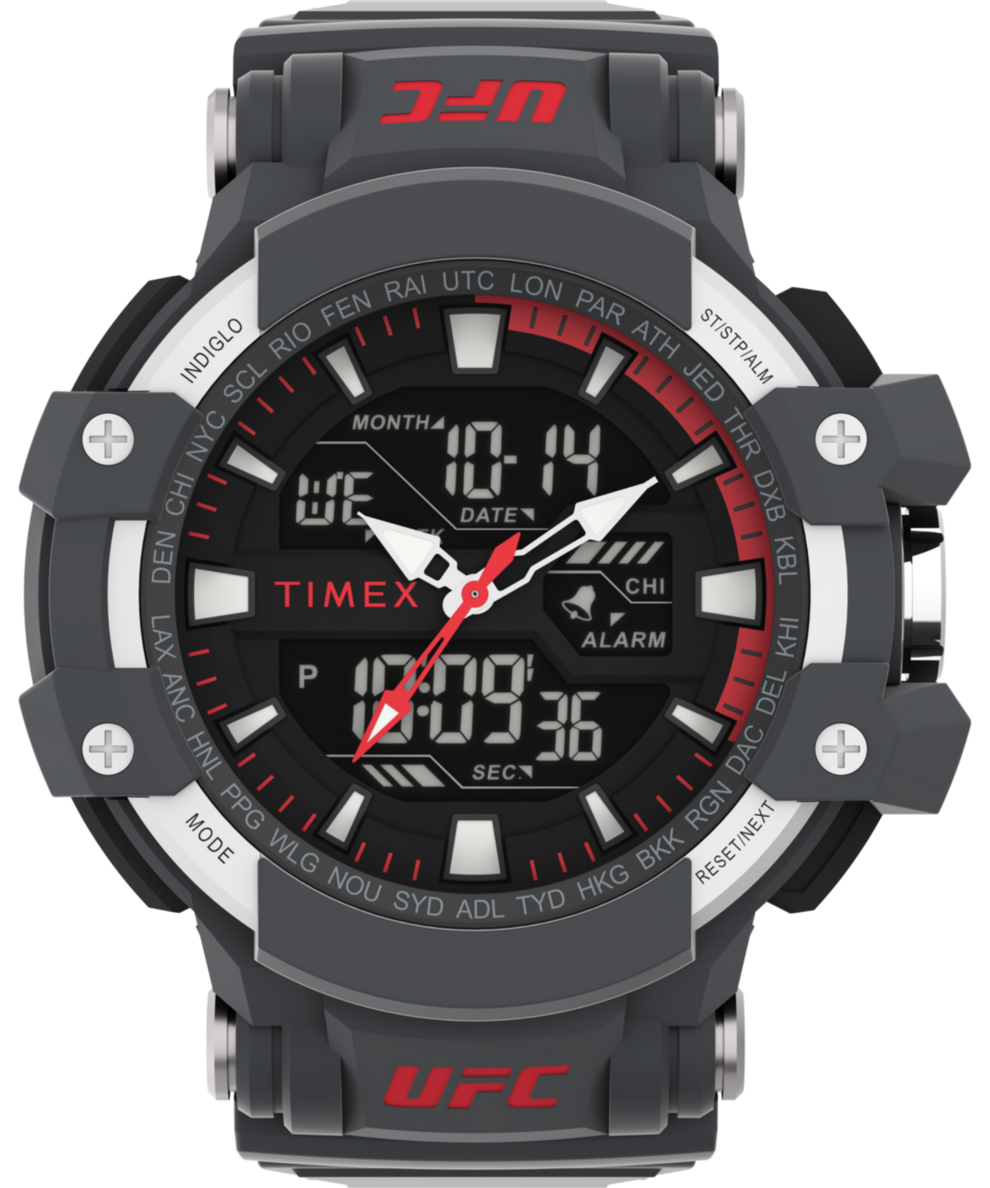 TW5M51900 Timex UFC Combat 53mm Resin Strap Watch Primary Image