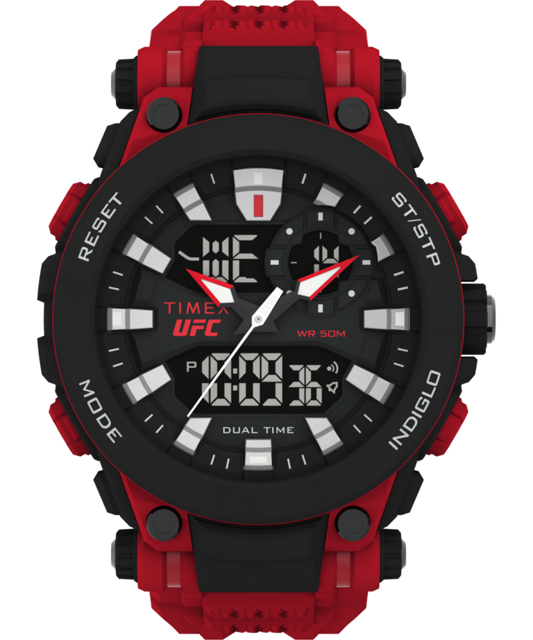 TW5M53000 Timex UFC Impact 50mm Resin Strap Watch Primary Image