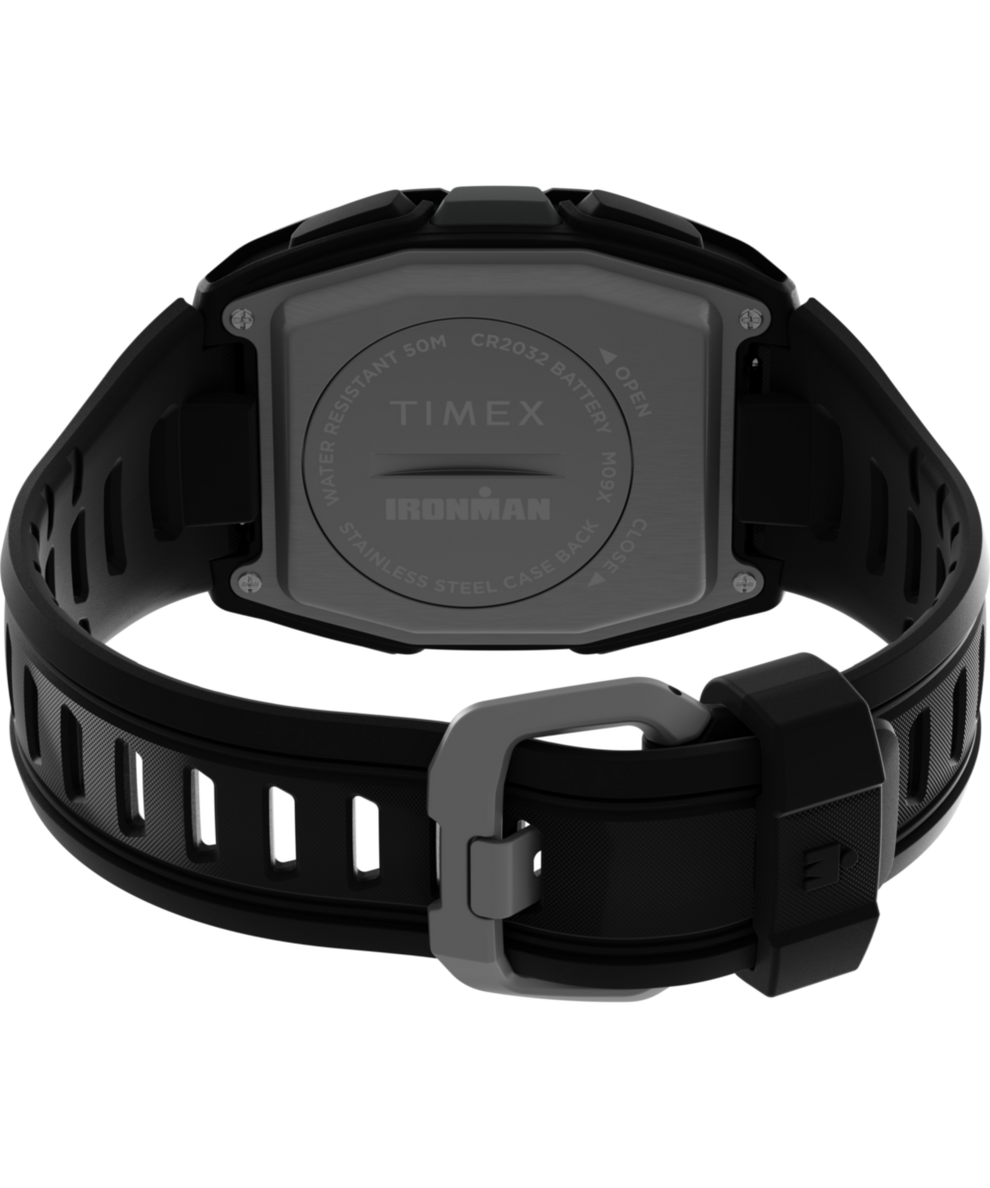 TW5M56000 Ironman® T300+ Silicone Strap Watch Caseback with Attachment Image