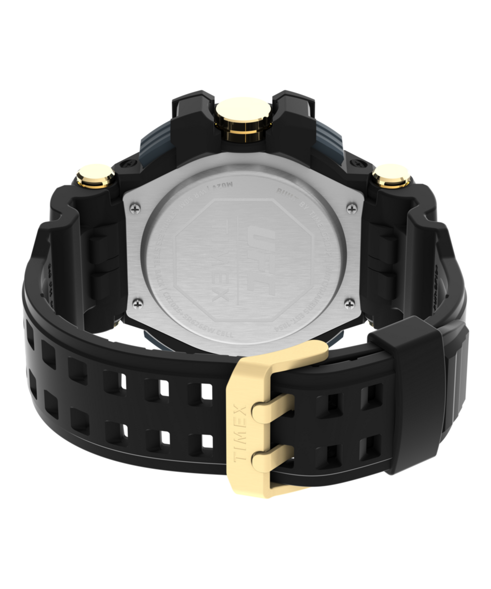 TW5M58300 Timex UFC Combat 53mm Resin Strap Watch Caseback with Attachment Image