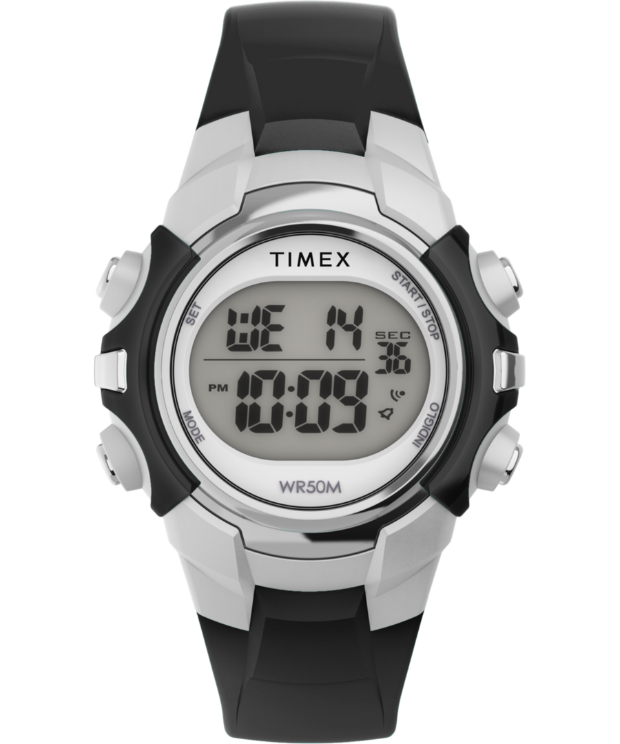 TW5M61300 Timex Digital 33mm Resin Strap Watch Primary Image