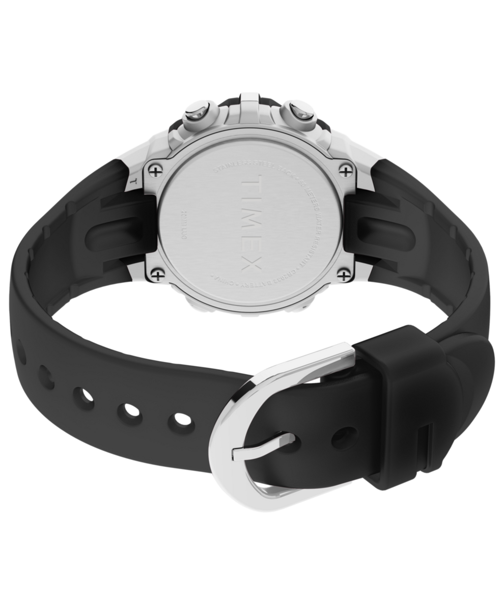 TW5M61300 Timex Digital 33mm Resin Strap Watch Caseback with Attachment Image