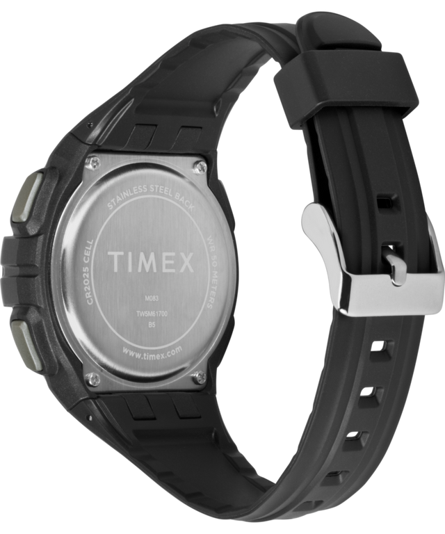 TW5M61700 Timex Digital 43mm Resin Strap Watch Caseback with Attachment Image