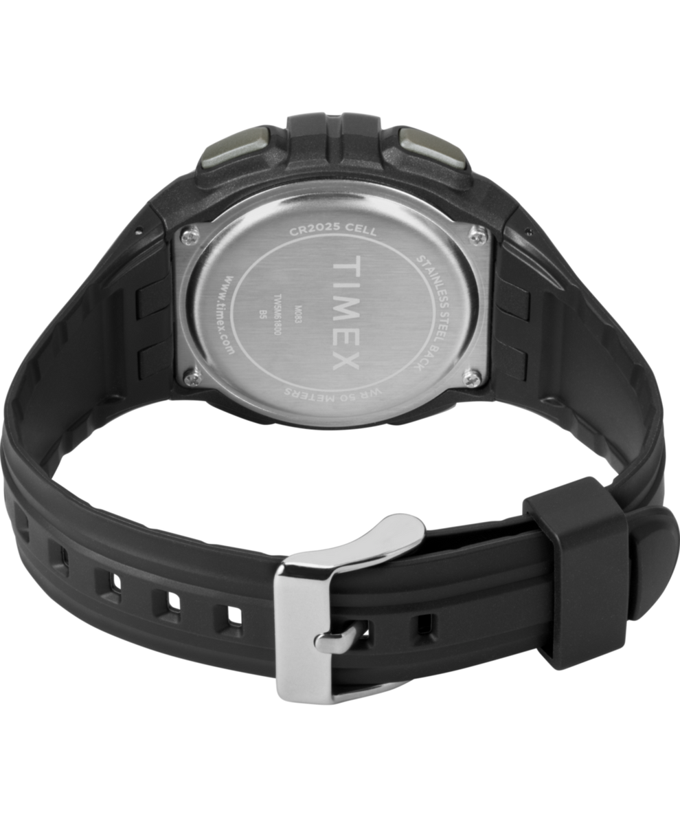 TW5M61800 Timex Digital 43mm Resin Strap Watch Caseback with Attachment Image