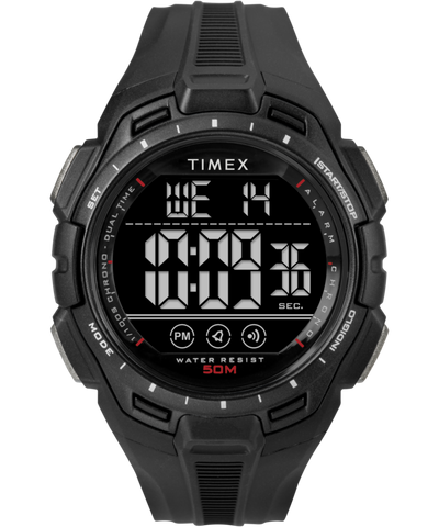 TW5M61800 Timex Digital 43mm Resin Strap Watch Primary Image