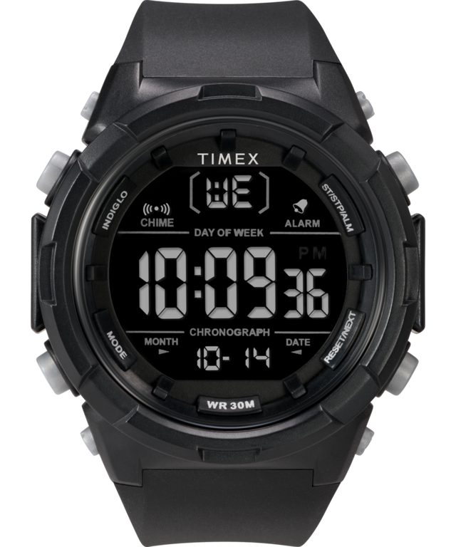 TW5M62000 Timex Digital 50mm Resin Strap Watch Primary Image