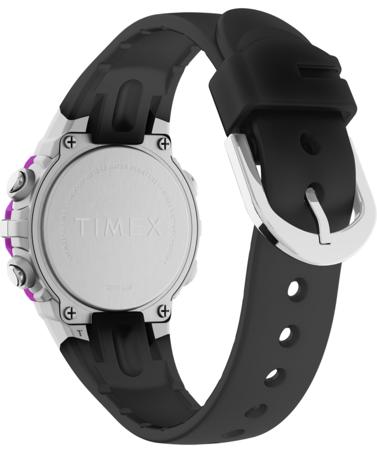 TW5M62700 Timex Digital 33mm Resin Strap Watch Caseback with Attachment Image