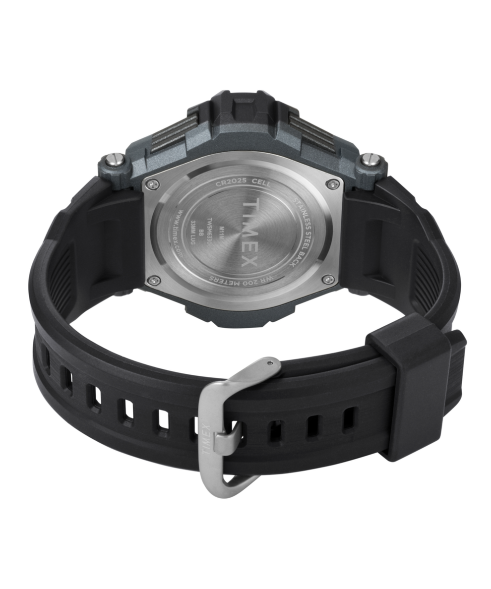 TW5M63300 Timex Digital 53mm Resin Strap Watch Caseback with Attachment Image