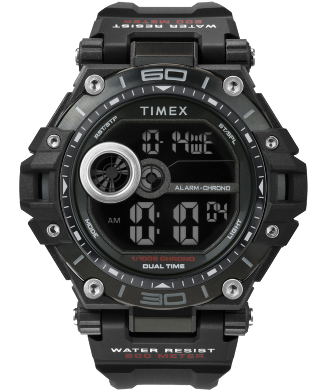 TW5M63400 Timex Digital 52mm Resin Strap Watch Primary Image