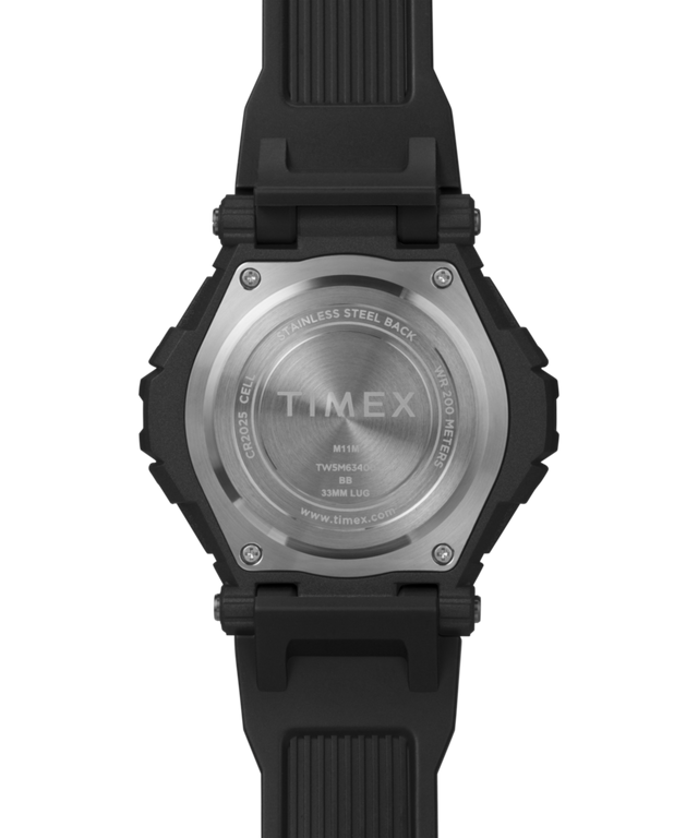 TW5M63400 Timex Digital 52mm Resin Strap Watch Caseback Image