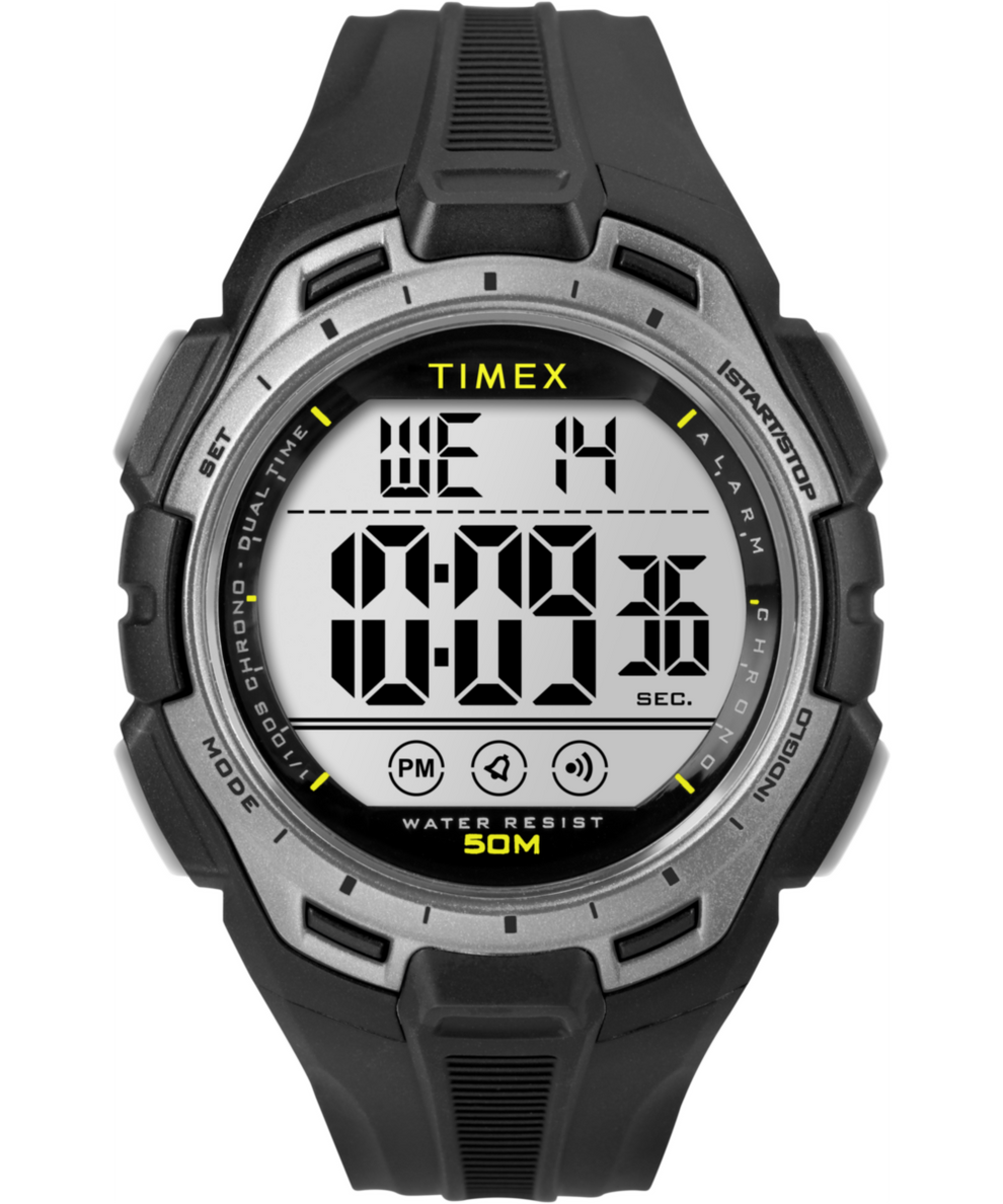 TW5M63600 Timex Digital 43mm Resin Strap Watch Primary Image