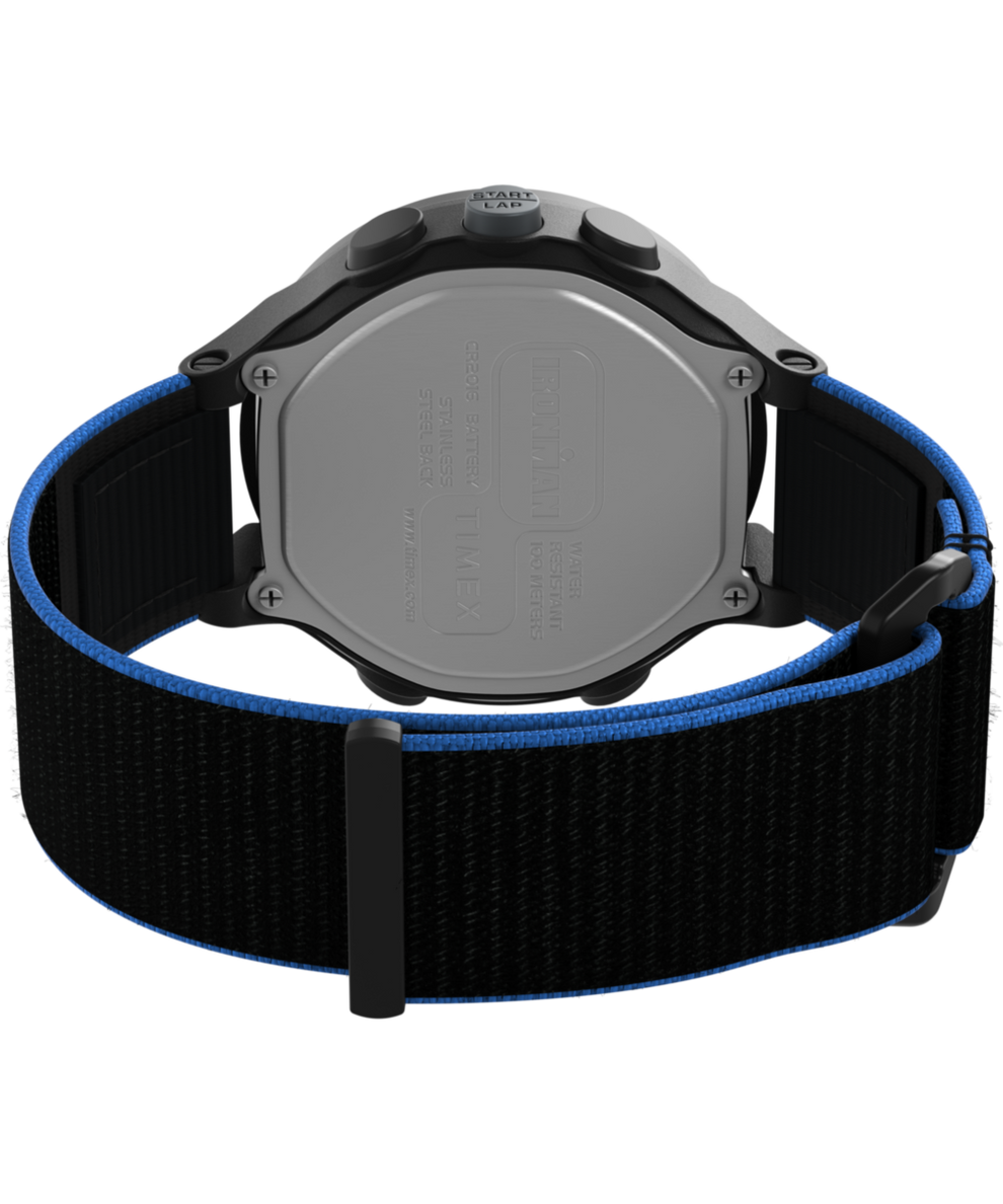 TW5M64100 TIMEX® IRONMAN® T200 42mm FastWrap Strap Watch Caseback with Attachment Image