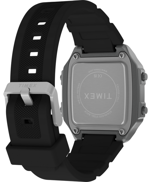 TW5M68800 World Time Digital 40mm Resin Strap Watch Caseback with Attachment Image