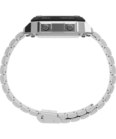 TW5M68900 World Time Digital 40mm Stainless Steel Bracelet Watch Profile Image