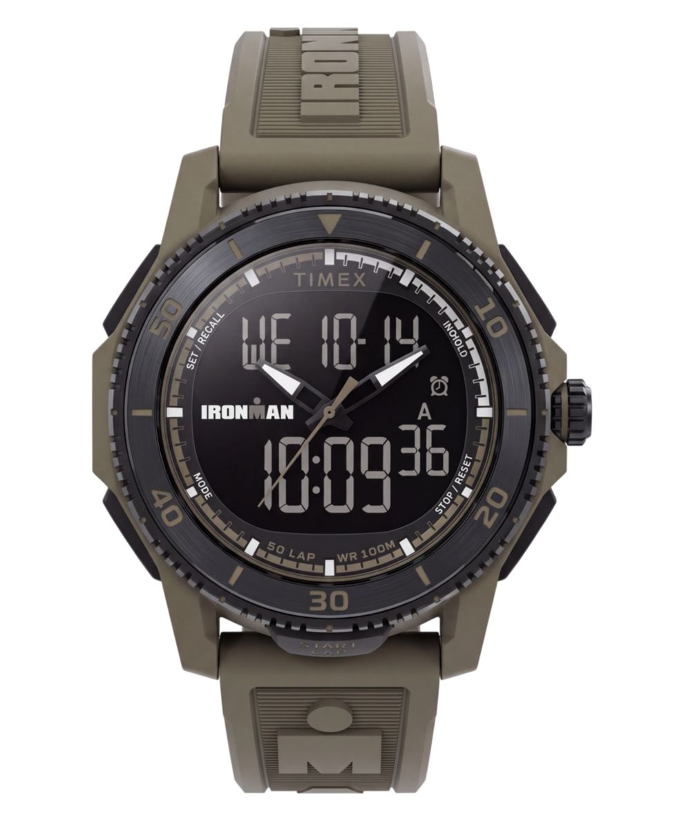 TIMEX® IRONMAN® Adrenaline 46.5mm Resin Strap Watch - TW5M74200