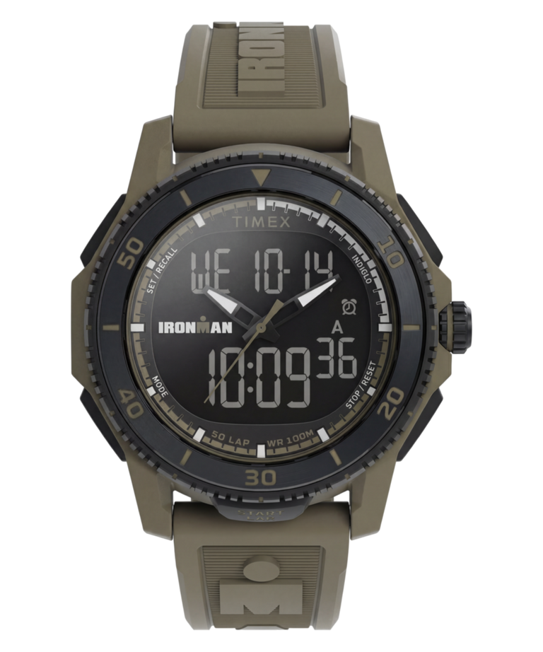 TW5M74200 TIMEX® IRONMAN® Adrenaline, reloj de 46,5 mm con correa de resina. Imagen principal